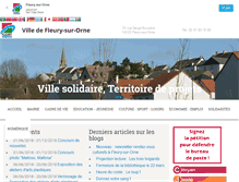 Tablet Screenshot of fleurysurorne.fr